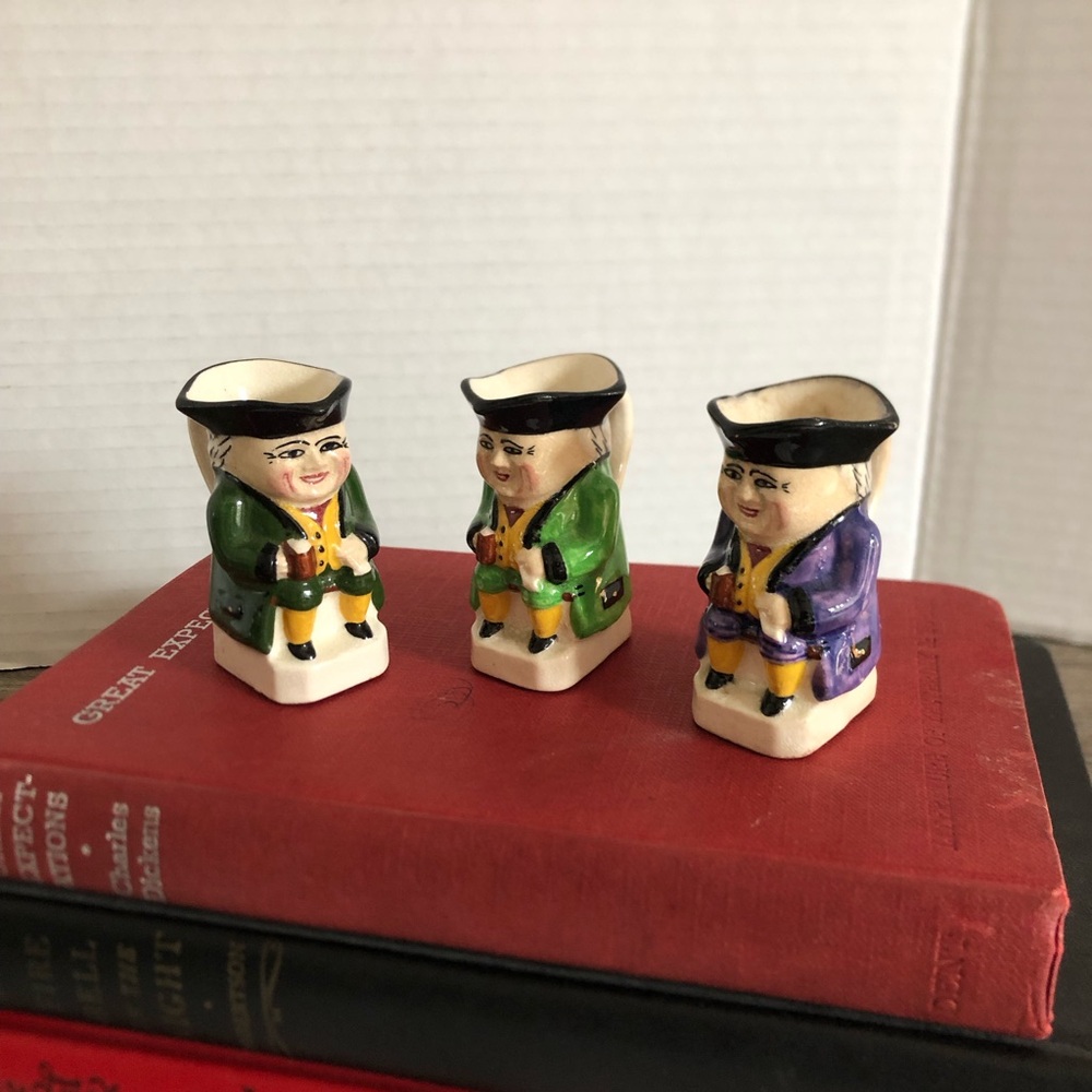 Vtg Miniature Toby Mug Collectibles